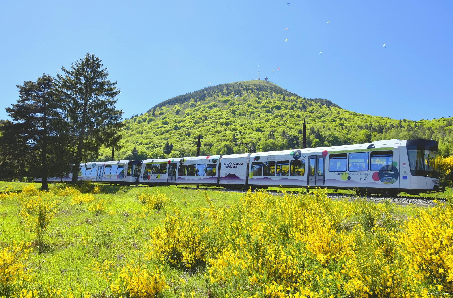 Panoramique des Dômes