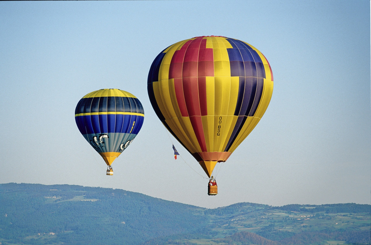Vol en montgolfière