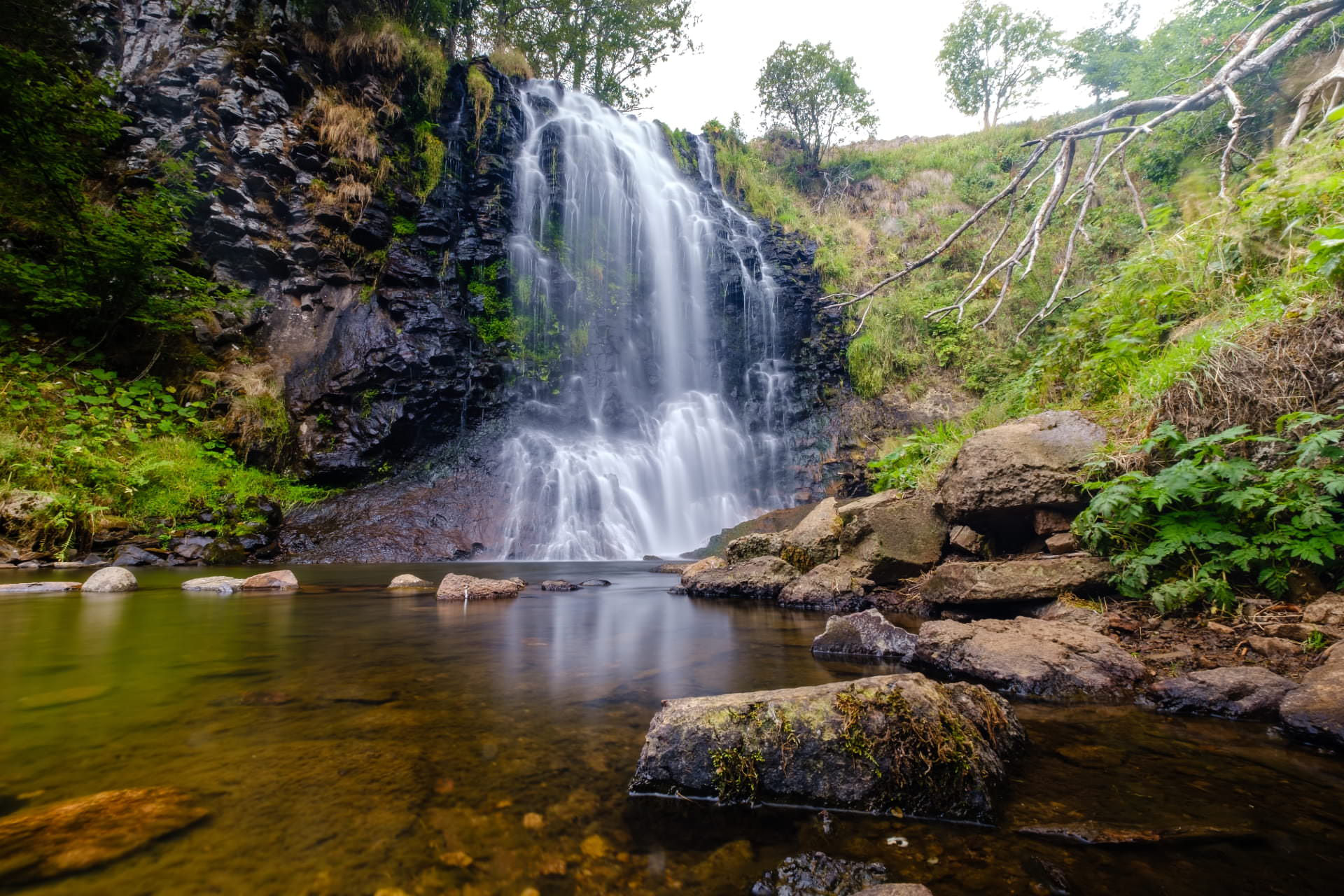 l'eau des volcans Auvergne