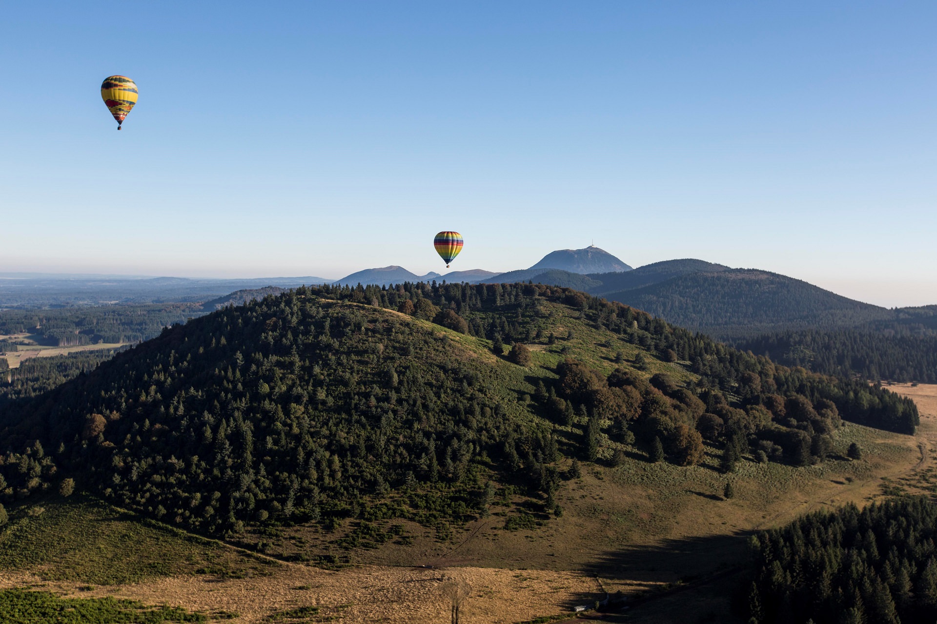 montgolfiere Puy-de-Dôme, crédit photo Steeve Hans