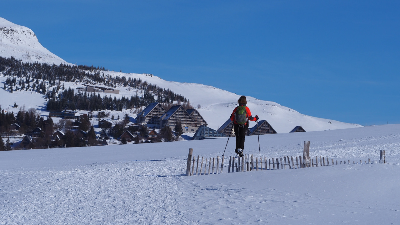 Hiver à Super Besse (Puy-de-Dôme)