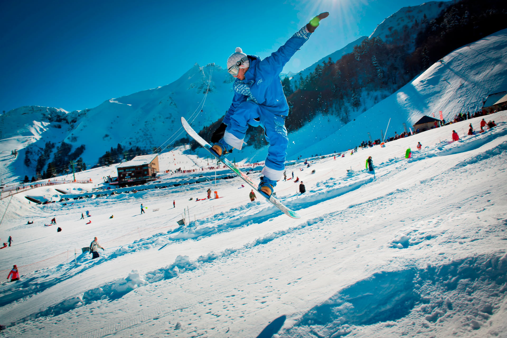 Massif de sancy, hiver