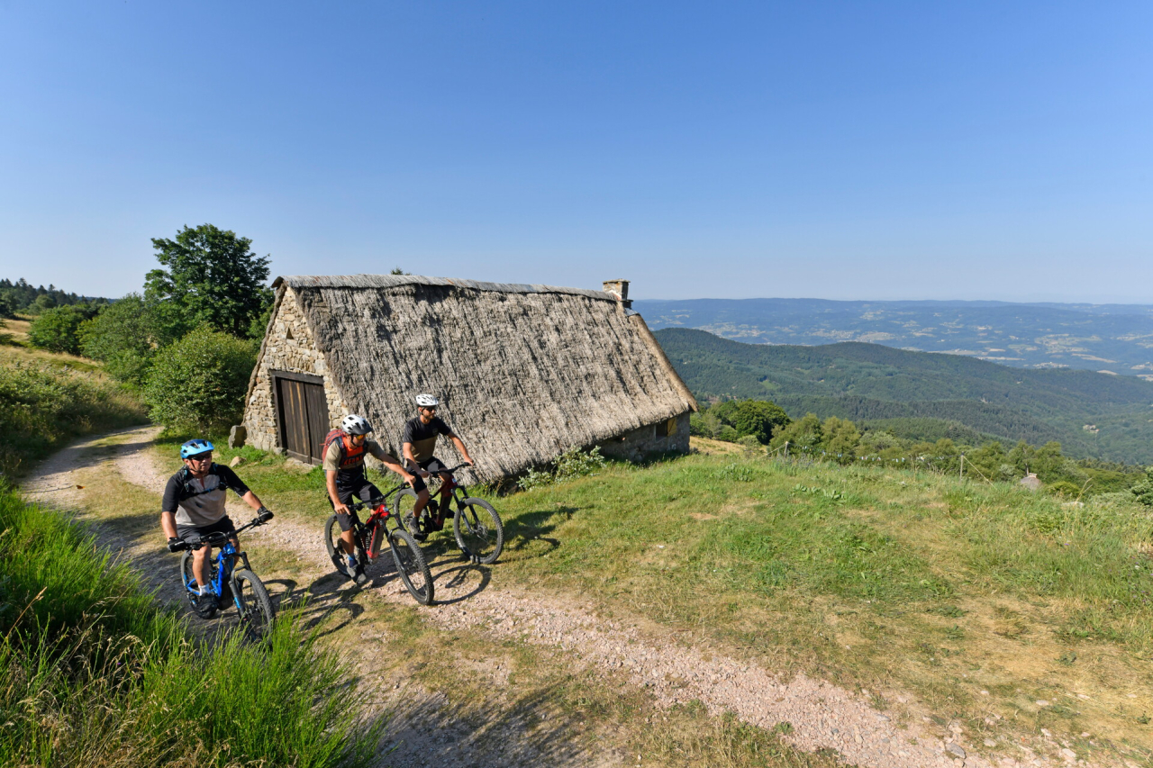 VTT sur les Hautes-Chaumes, Copyright Joel Damase