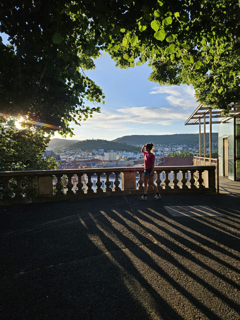 Vue depuis la Poterne à Clermont-Fd