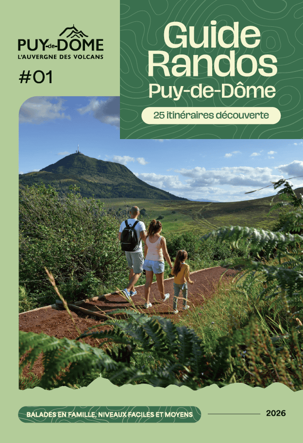 Guide Randos Puy-de-Dôme : 25 itinéraires découverte